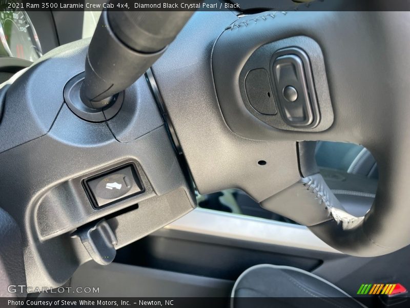Diamond Black Crystal Pearl / Black 2021 Ram 3500 Laramie Crew Cab 4x4