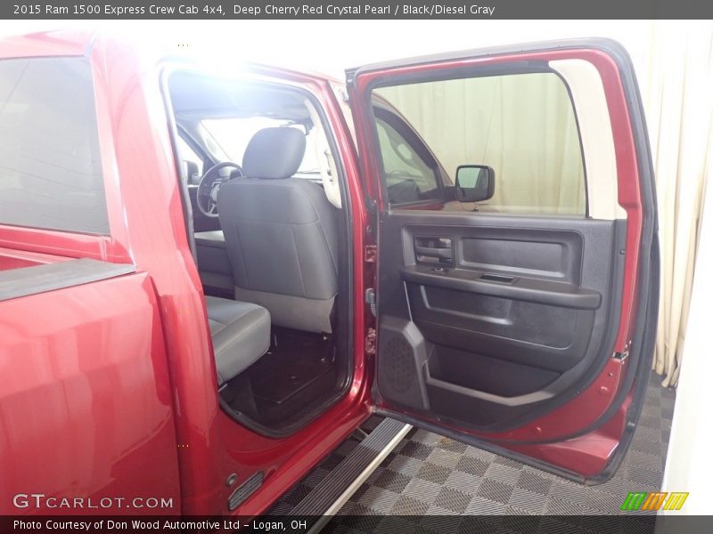 Deep Cherry Red Crystal Pearl / Black/Diesel Gray 2015 Ram 1500 Express Crew Cab 4x4