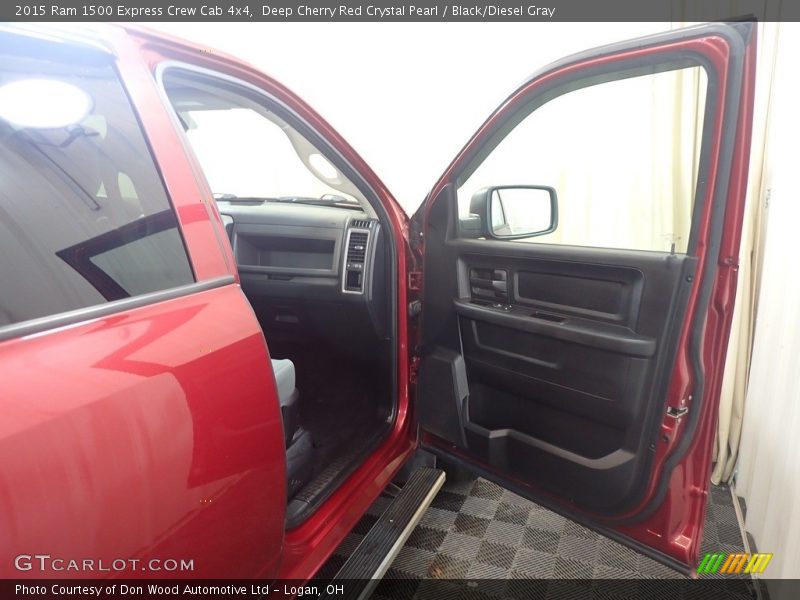 Deep Cherry Red Crystal Pearl / Black/Diesel Gray 2015 Ram 1500 Express Crew Cab 4x4