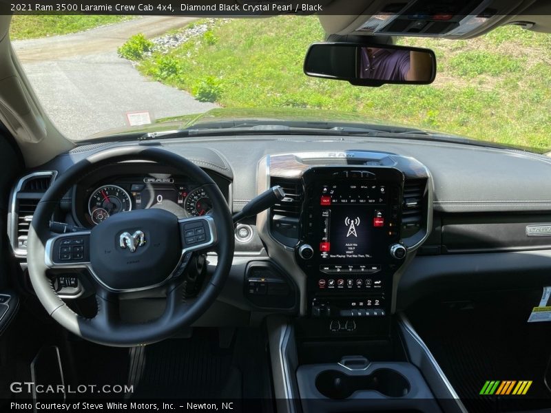 Diamond Black Crystal Pearl / Black 2021 Ram 3500 Laramie Crew Cab 4x4