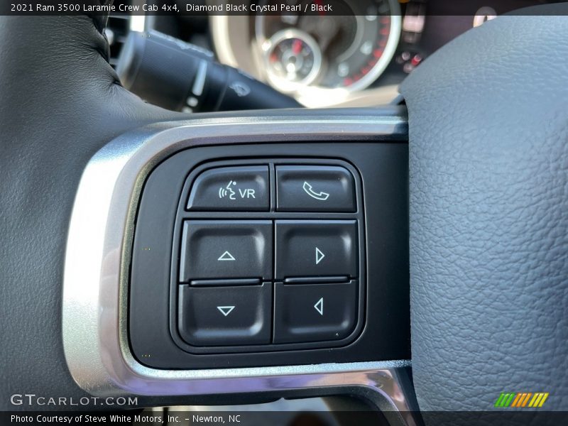 Diamond Black Crystal Pearl / Black 2021 Ram 3500 Laramie Crew Cab 4x4
