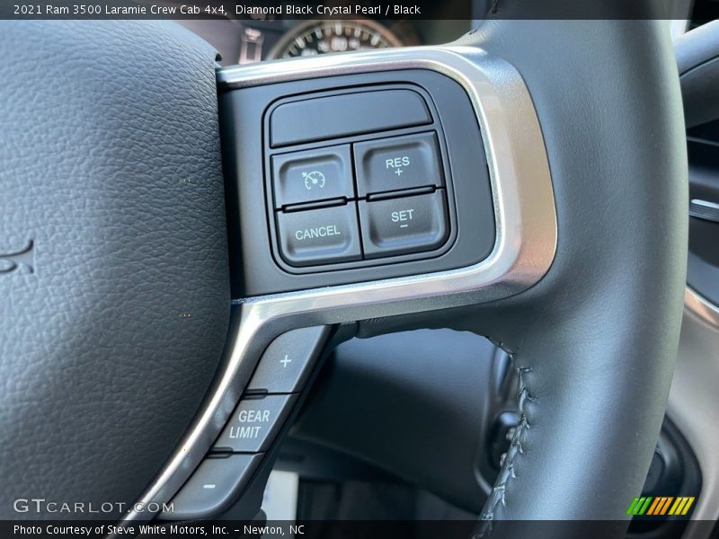 Diamond Black Crystal Pearl / Black 2021 Ram 3500 Laramie Crew Cab 4x4
