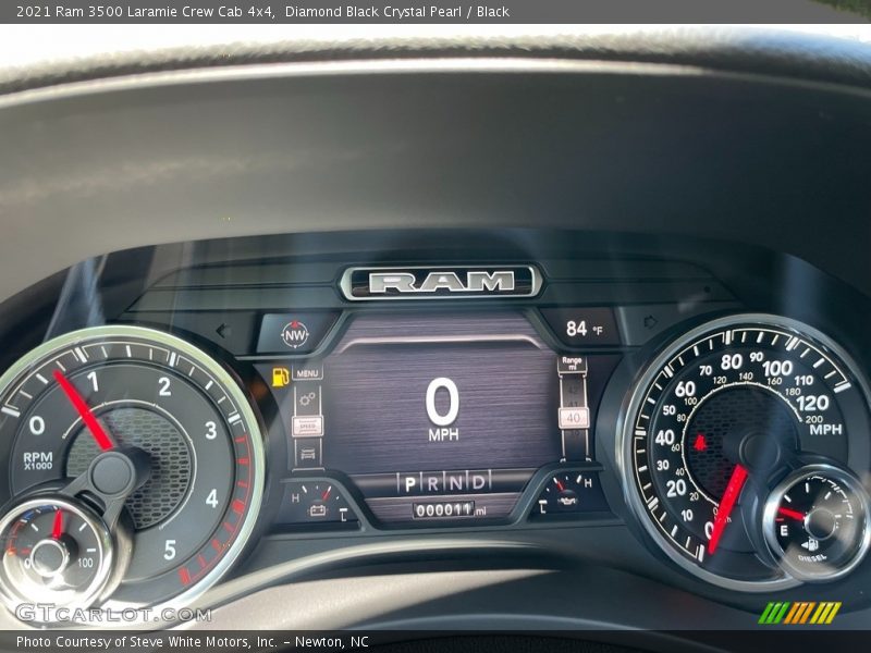 Diamond Black Crystal Pearl / Black 2021 Ram 3500 Laramie Crew Cab 4x4