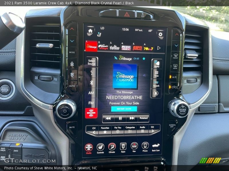 Diamond Black Crystal Pearl / Black 2021 Ram 3500 Laramie Crew Cab 4x4