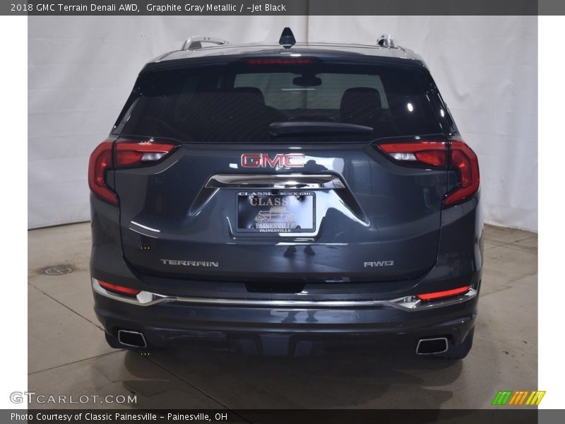 Graphite Gray Metallic / ­Jet Black 2018 GMC Terrain Denali AWD