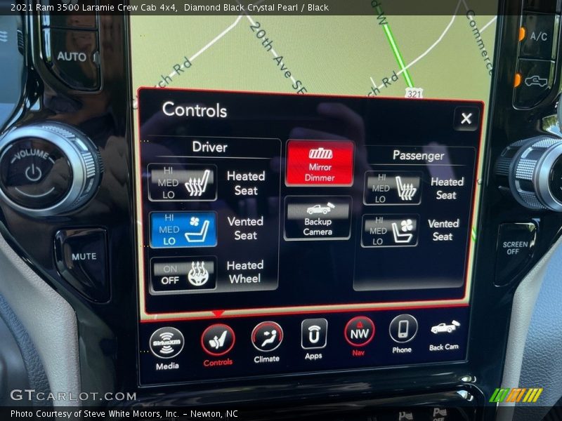 Diamond Black Crystal Pearl / Black 2021 Ram 3500 Laramie Crew Cab 4x4