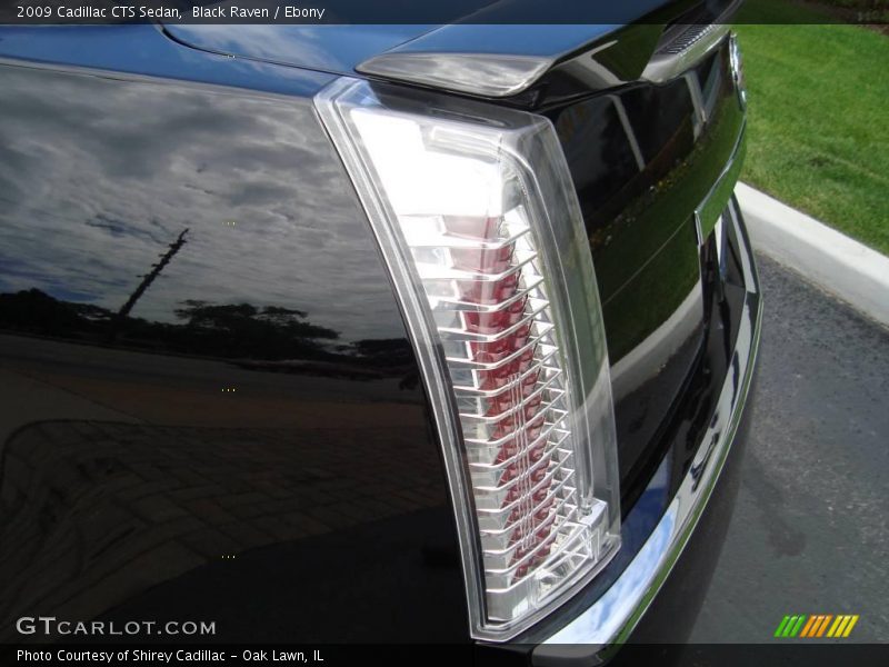 Black Raven / Ebony 2009 Cadillac CTS Sedan