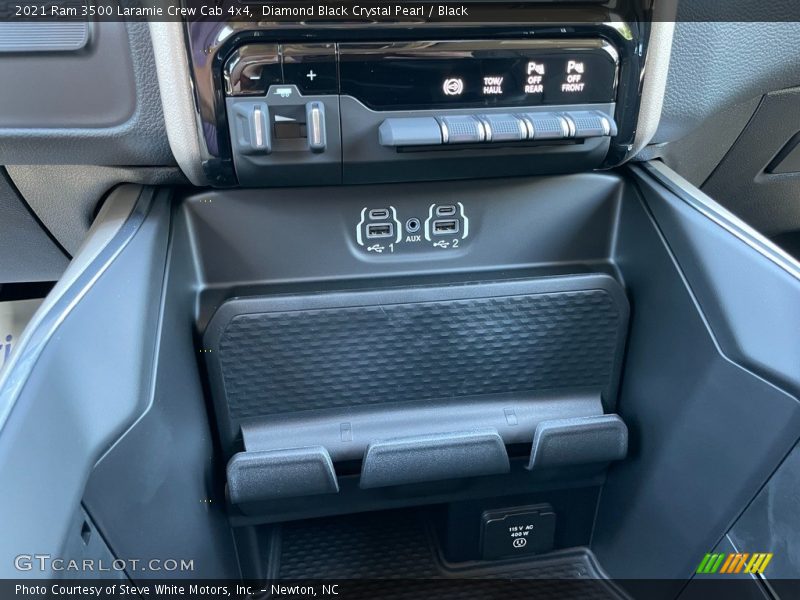 Diamond Black Crystal Pearl / Black 2021 Ram 3500 Laramie Crew Cab 4x4
