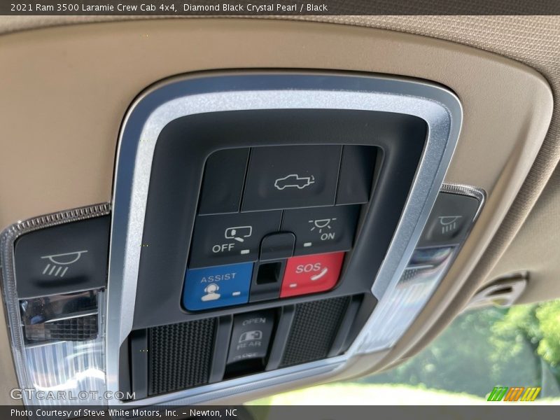 Diamond Black Crystal Pearl / Black 2021 Ram 3500 Laramie Crew Cab 4x4