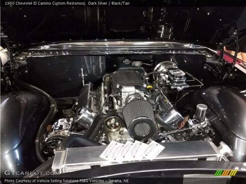 Dark Silver / Black/Tan 1960 Chevrolet El Camino Custom Restomod