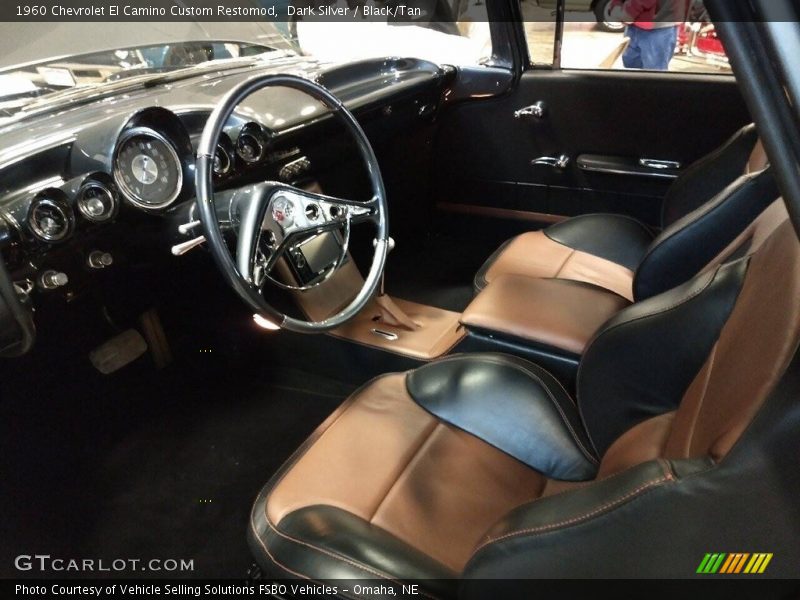  1960 El Camino Custom Restomod Black/Tan Interior