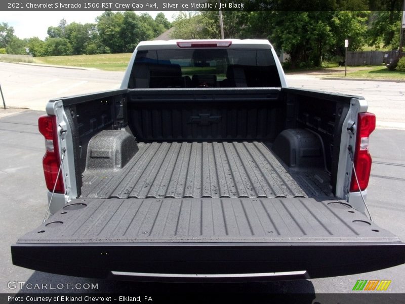Silver Ice Metallic / Jet Black 2021 Chevrolet Silverado 1500 RST Crew Cab 4x4