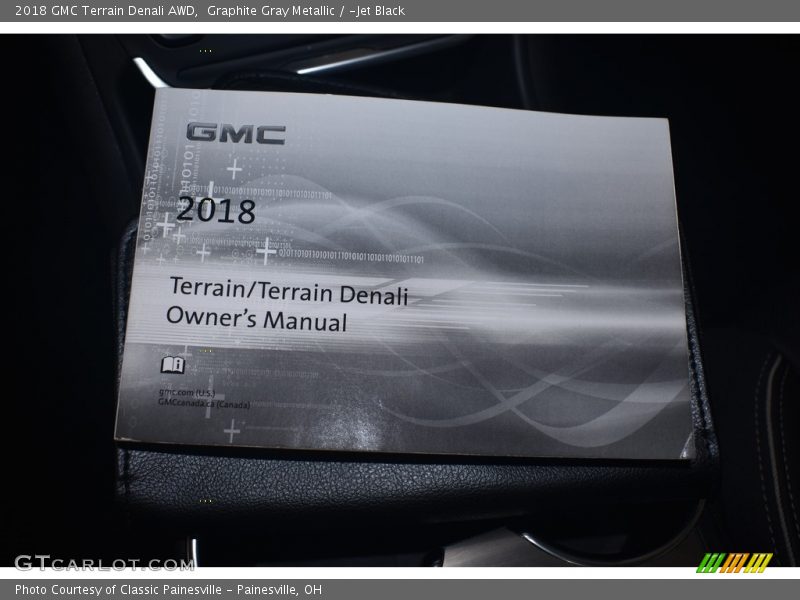 Graphite Gray Metallic / ­Jet Black 2018 GMC Terrain Denali AWD