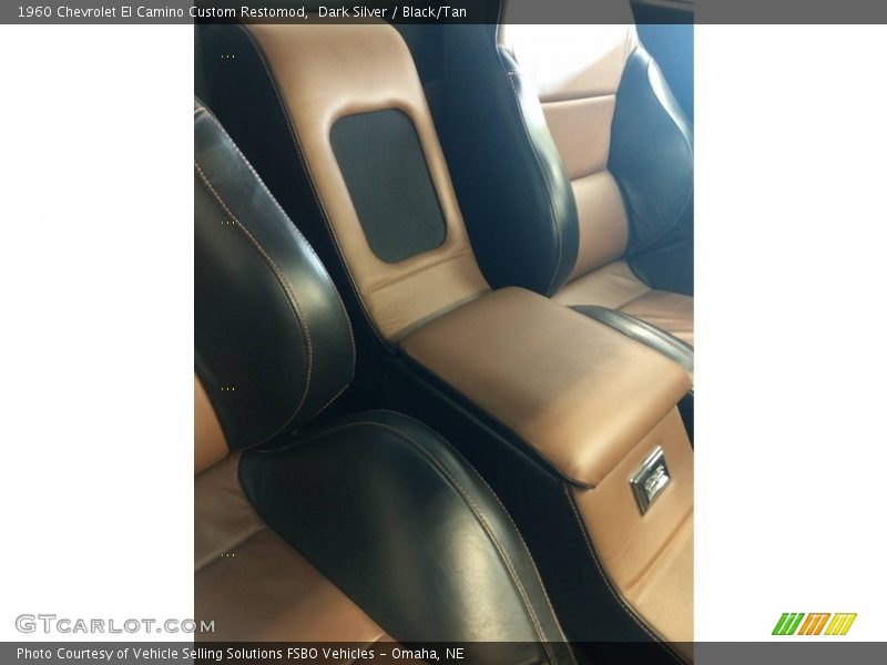 Dark Silver / Black/Tan 1960 Chevrolet El Camino Custom Restomod