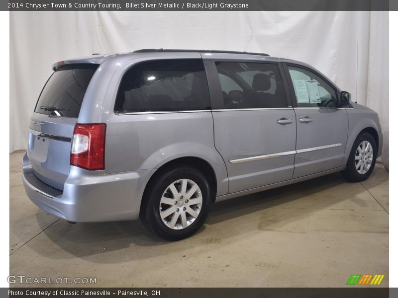 Billet Silver Metallic / Black/Light Graystone 2014 Chrysler Town & Country Touring