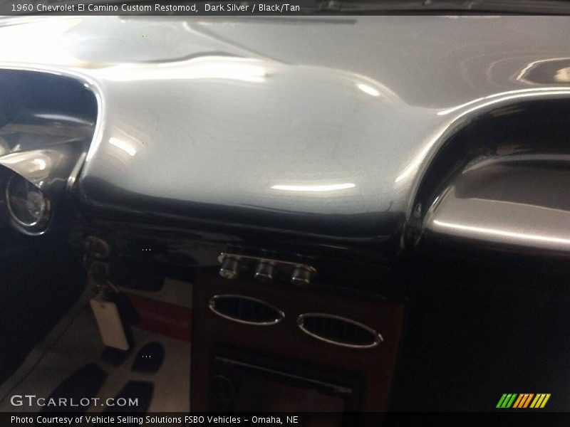 Dark Silver / Black/Tan 1960 Chevrolet El Camino Custom Restomod