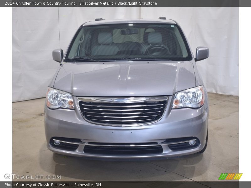 Billet Silver Metallic / Black/Light Graystone 2014 Chrysler Town & Country Touring