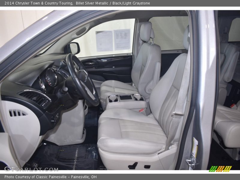 Billet Silver Metallic / Black/Light Graystone 2014 Chrysler Town & Country Touring