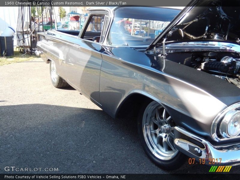 Dark Silver / Black/Tan 1960 Chevrolet El Camino Custom Restomod