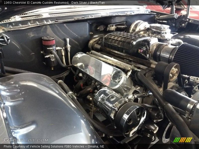 Dark Silver / Black/Tan 1960 Chevrolet El Camino Custom Restomod
