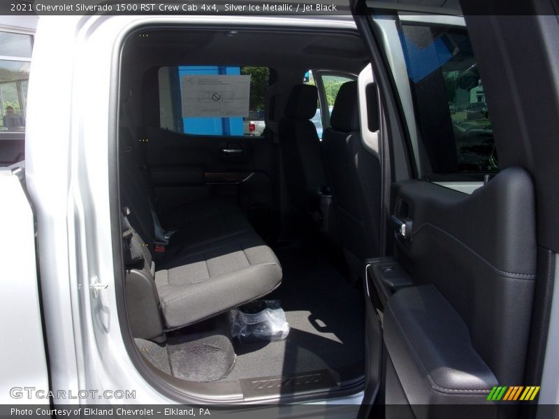 Silver Ice Metallic / Jet Black 2021 Chevrolet Silverado 1500 RST Crew Cab 4x4