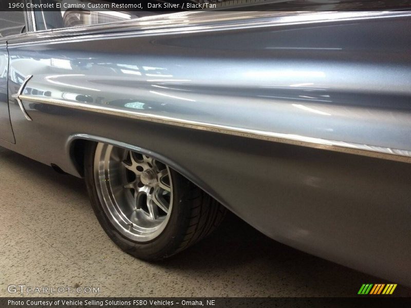 Dark Silver / Black/Tan 1960 Chevrolet El Camino Custom Restomod
