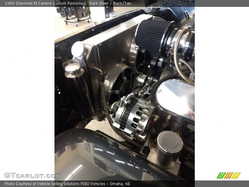 Dark Silver / Black/Tan 1960 Chevrolet El Camino Custom Restomod