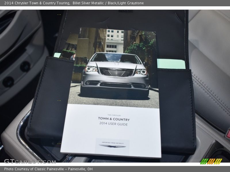 Billet Silver Metallic / Black/Light Graystone 2014 Chrysler Town & Country Touring