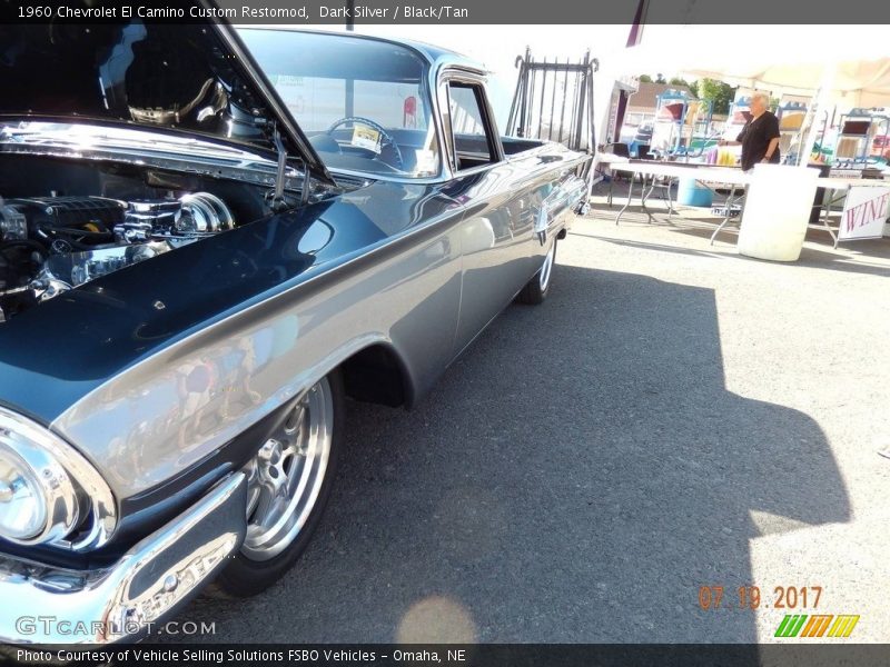Dark Silver / Black/Tan 1960 Chevrolet El Camino Custom Restomod