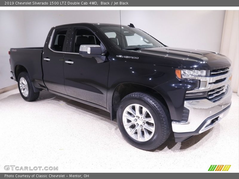 Black / Jet Black 2019 Chevrolet Silverado 1500 LTZ Double Cab 4WD
