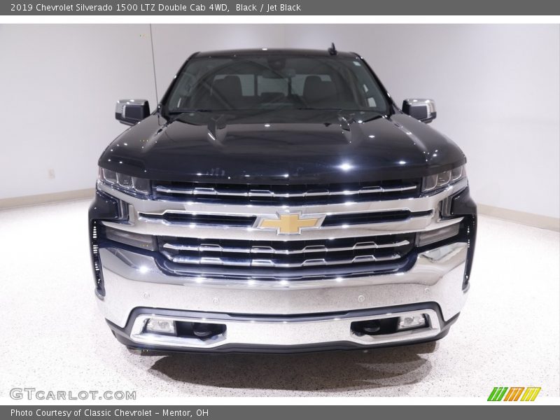 Black / Jet Black 2019 Chevrolet Silverado 1500 LTZ Double Cab 4WD