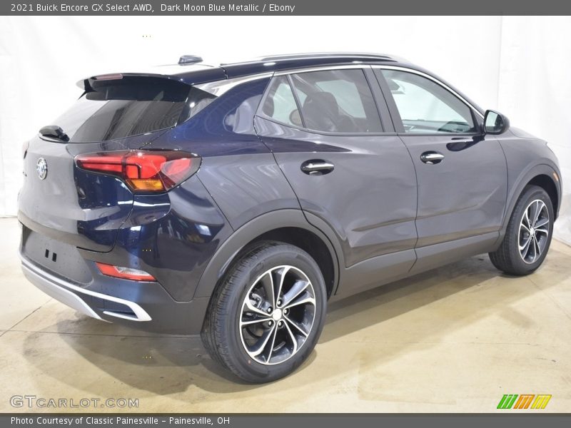 Dark Moon Blue Metallic / Ebony 2021 Buick Encore GX Select AWD