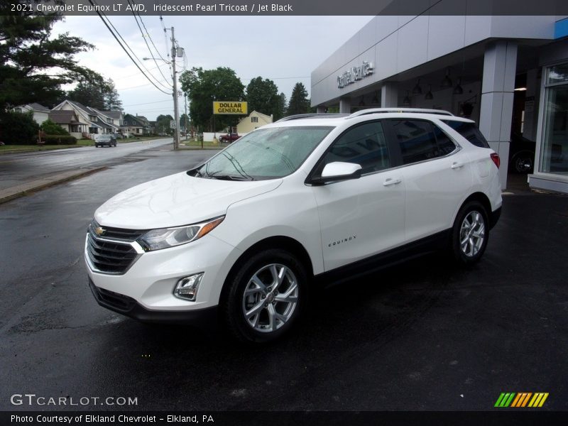 Iridescent Pearl Tricoat / Jet Black 2021 Chevrolet Equinox LT AWD