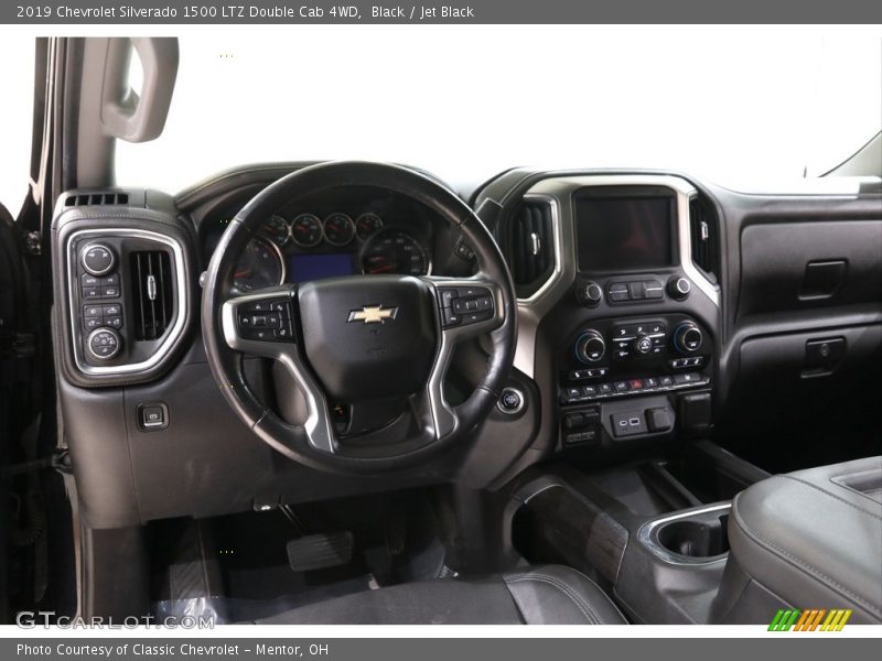 Black / Jet Black 2019 Chevrolet Silverado 1500 LTZ Double Cab 4WD
