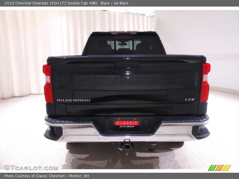 Black / Jet Black 2019 Chevrolet Silverado 1500 LTZ Double Cab 4WD