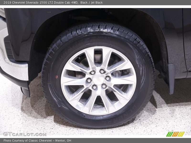Black / Jet Black 2019 Chevrolet Silverado 1500 LTZ Double Cab 4WD