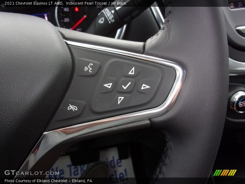 Iridescent Pearl Tricoat / Jet Black 2021 Chevrolet Equinox LT AWD