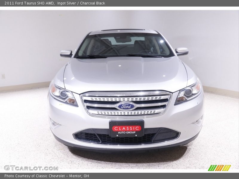 Ingot Silver / Charcoal Black 2011 Ford Taurus SHO AWD