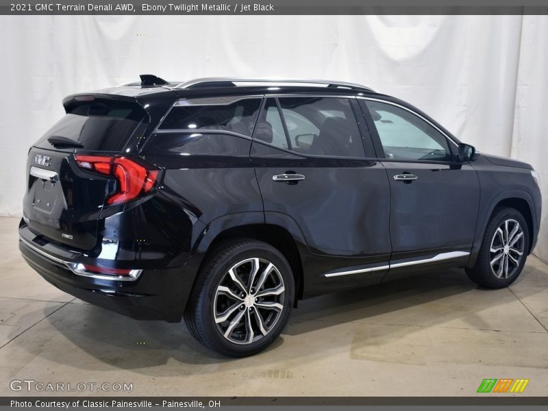 Ebony Twilight Metallic / Jet Black 2021 GMC Terrain Denali AWD