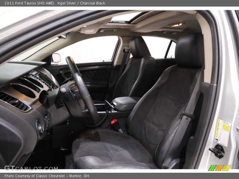 Ingot Silver / Charcoal Black 2011 Ford Taurus SHO AWD