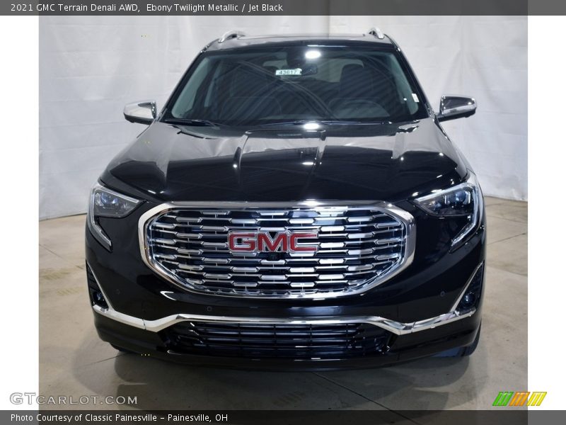 Ebony Twilight Metallic / Jet Black 2021 GMC Terrain Denali AWD
