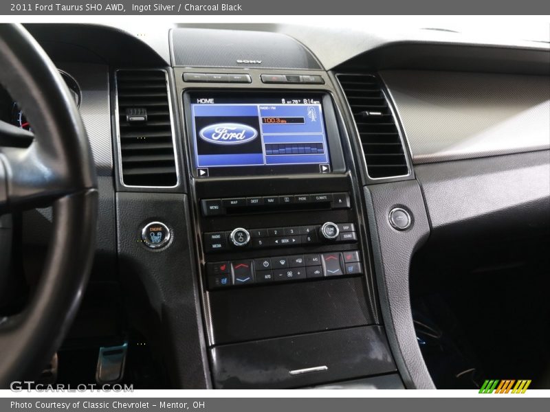 Ingot Silver / Charcoal Black 2011 Ford Taurus SHO AWD