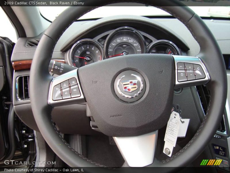 Black Raven / Ebony 2009 Cadillac CTS Sedan