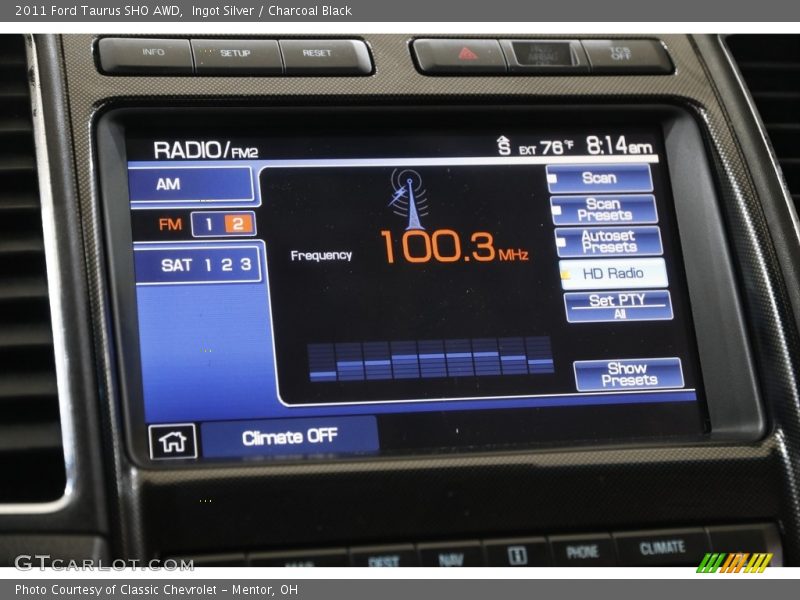 Ingot Silver / Charcoal Black 2011 Ford Taurus SHO AWD