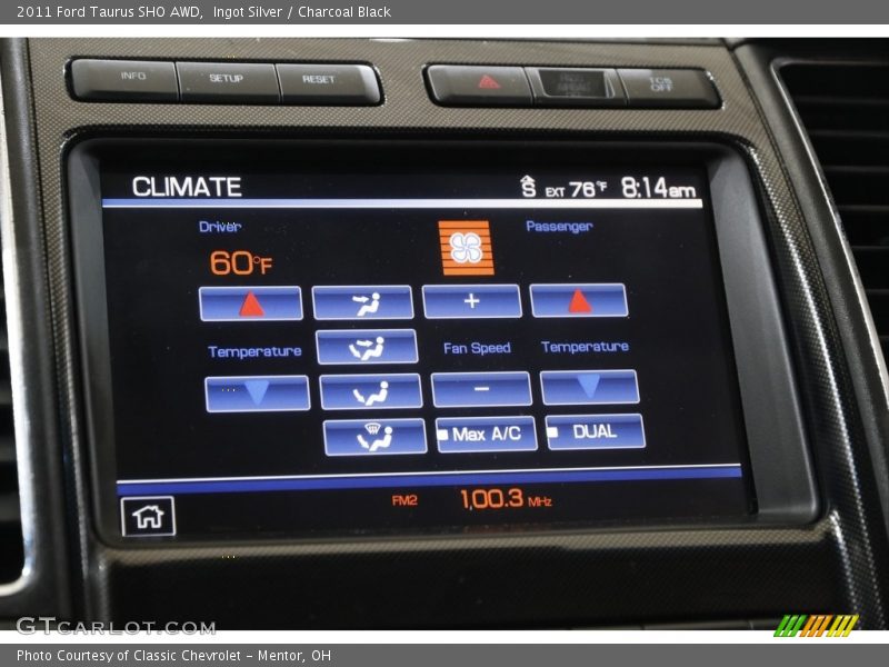 Ingot Silver / Charcoal Black 2011 Ford Taurus SHO AWD