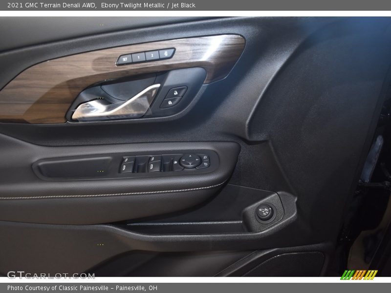 Ebony Twilight Metallic / Jet Black 2021 GMC Terrain Denali AWD