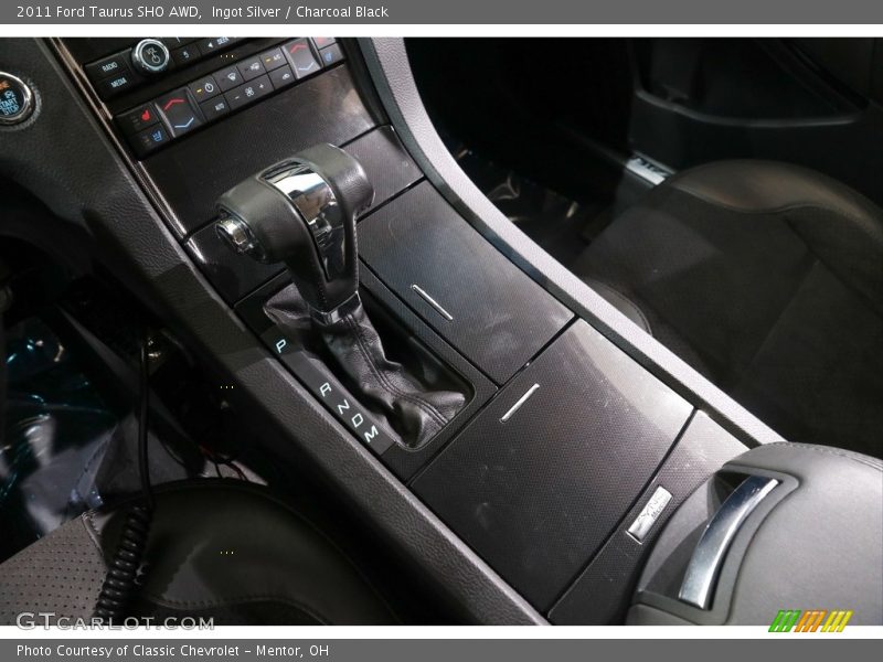 Ingot Silver / Charcoal Black 2011 Ford Taurus SHO AWD