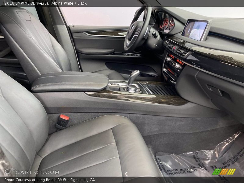 Alpine White / Black 2018 BMW X5 sDrive35i