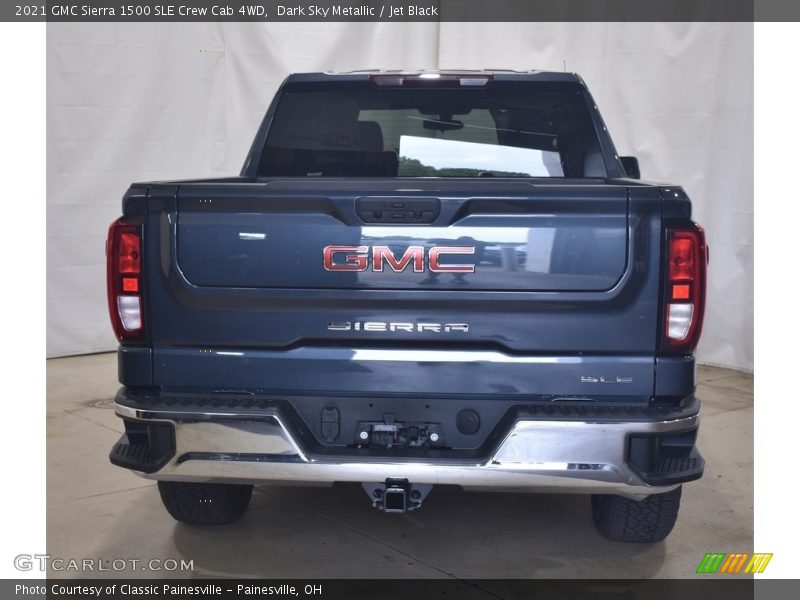 Dark Sky Metallic / Jet Black 2021 GMC Sierra 1500 SLE Crew Cab 4WD