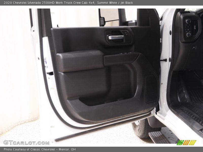 Summit White / Jet Black 2020 Chevrolet Silverado 2500HD Work Truck Crew Cab 4x4